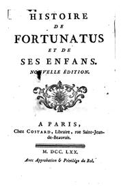 Cover of: Histoire de Fortunatus et de ses enfans by Jean Castillon
