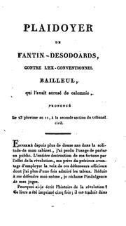 Cover of: Histoire philosophique de la révolution de France, depuis la première Assemblée des notables ... by Antoine Étienne Nicolas Fantin des Odoards