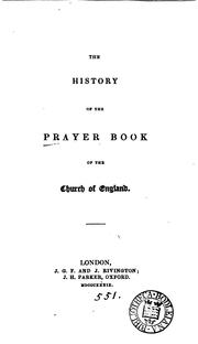 Cover of: The history of the prayer book of the Church of England [by E. Berens]. | Edward Berens