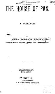 Cover of: The House of Pan: A Romance