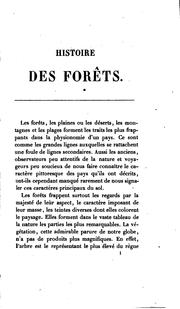Cover of: Histoire des grandes forêts de la Gaule et de l'ancienne France [&c.].