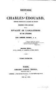 Cover of: Histoire de Charles-Édouard, dernier prince de la maison de Stuart, precédée ...