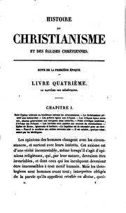 Cover of: Histoire philosophique, politique et critique du Christianisme et des ...