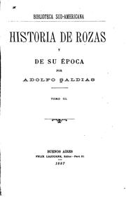 Cover of: Historia de Rozas y de su época