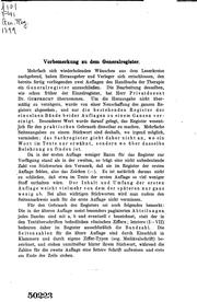 Cover of: Handbuch der speciellen Therapie der innerer Krankheiten in sechse Baenden Bd. 6, 1895 by Franz Penzoldt, Franz Penzoldt