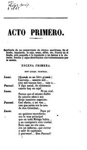 Cover of: Honra y provecho: Comedia en tres actos y en verso by Tomás Rodríguez y Díaz Rubí