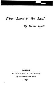 Cover of: The Land O' the Leal