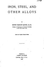 Cover of: Iron, Steel, and Other Alloys