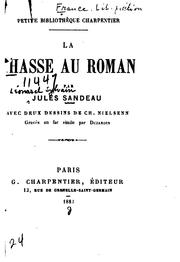 Cover of: La chasse au roman