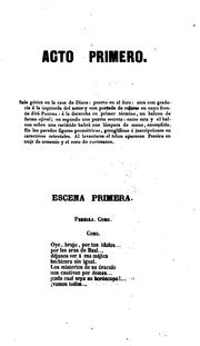 Cover of: La hechicera: Zarzuela en tres actos y en verso