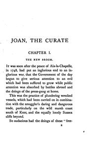 Cover of: Joan, the Curate