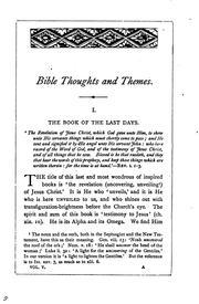 Cover of: Light and Truth: Or, Bible Thoughts and Themes. The Lesser Epistles