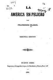 Cover of: La América en peligro