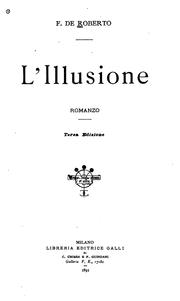 Cover of: L'illusione