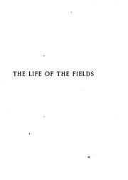 Cover of: The Life of the Fields, by Richard Jefferies