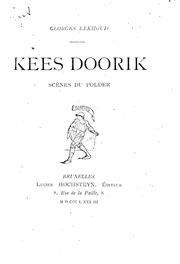 Cover of: Kees Doorik: scènes du Polder by Georges Eekhoud