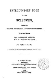 Cover of: Introductory book of the sciences