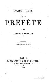 Cover of: L'amoureux de la préfète