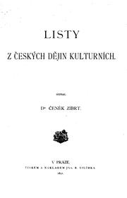 Cover of: Listy z ceskych dejin kulturnich