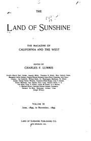 Cover of: The Land of Sunshine: November, 1901, Vol. 15 No. 5