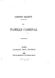 Cover of: La famille Cardinal