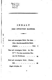 Cover of: J. J. Engel's Schriften