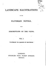 Cover of: Landscape Illustrations of the Waverley Novels: With Descriptions of the Views
