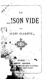 Cover of: La maison vide