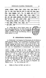 Cover of: Kanaanäische Inschriften(moabitisch, Althebräisch, Phönizisch, punisch)