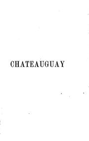 Cover of: La bataille de Châteauguay