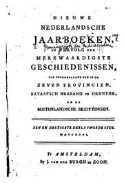 Cover of: Jaarboeken van het koningrijk der Nederlanden