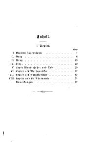 Cover of: Kepler. Galilei by Siegmund Günther
