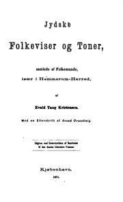 Cover of: Jydske folkeviser og toner