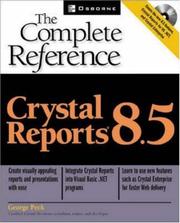 Book cover: Crystal Reports 8.5 | Peck, George