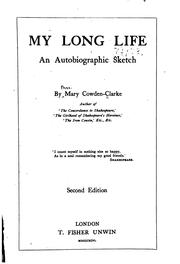 Cover of: My Long Life: An Autobiographical Sketch by Mary Cowden Clarke