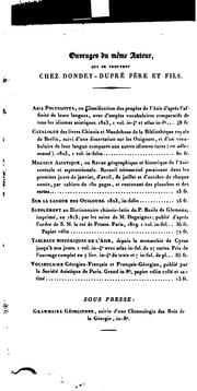 Cover of: Mémoires relatifs à l'Asie: contenant des recherches historiques, géographiques et philologiques ... by Julius von Klaproth
