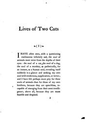 Cover of: Lives of Two Cats