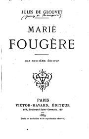 Cover of: Marie Fougère