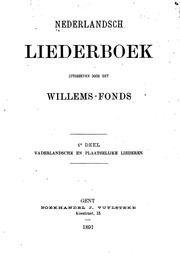 Cover of: Nederlandsch liederboek