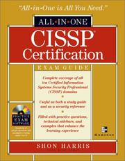 Cover of: CISSP Certification: Exam Guide