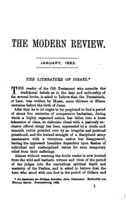 Cover of: The Modern Review | Richard Acland Armstrong