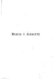 Cover of: Murcia y Albacete
