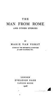 Cover of: The Man from Rome and Other Stories