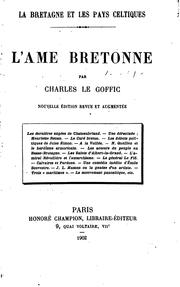 Cover of: L'âme bretonne