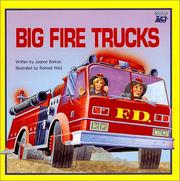 Cover of: Big fire trucks