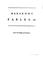 Cover of: Makarony Fables: With the New Fable of the Bees. In Two Cantos. Addressed to ...