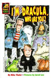 Cover of: I'M Dracula Who Are You - Pbk (Bc) (Funny Firsts)