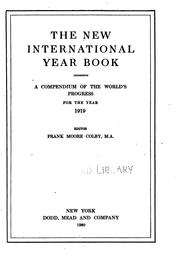 Cover of: The New International Year Book