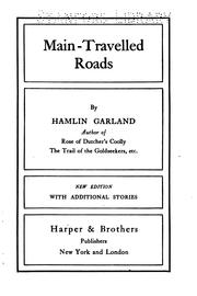 Cover of: Main-travelled Roads by Hamlin Garland