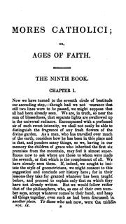 Cover of: Mores Catholici: or, Ages of faith [by K.H. Digby] 11 books by Kenelm Henry Digby, Kenelm Henry Digby